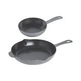 S/2 Fry Pan - Graphite Grey 26&16cm