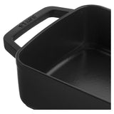 Roaster Small Baker 38x26cm (Cast Iron Rectangular Dish in Black)