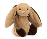Bashful Patchwork Brown Bunny Original