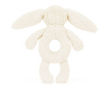 Bashful Cream Ring Rattle