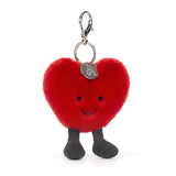 AMUSEABLE HEART BAG CHARM