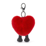 AMUSEABLE HEART BAG CHARM
