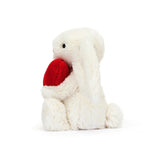 BASHFUL RED LOVE HEART BUNNY (2 Sizes) (Limit to 1 per customer)