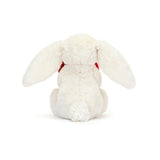 BASHFUL RED LOVE HEART BUNNY (2 Sizes) (Limit to 1 per customer)