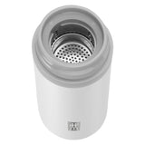 Thermo Tea & Fruit Infuser Bottle 400ml (in White/Black)