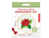 Mini Cross Stitch Embroidery Kit (Various Patterns)