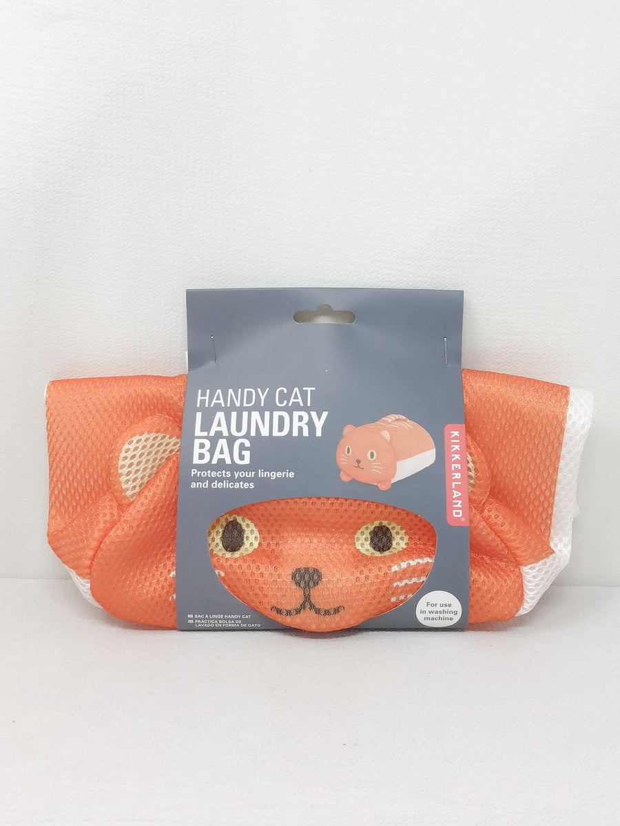 Kikkerland Handy Cat Laundry Bag