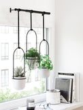 Triflora 3 Hanging Planters & Rod