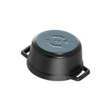 Mini Round Cocotte 0.25L/10cm dia (Matte Black)