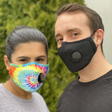 Adult Valve Cotton Face Mask (Various Designs)