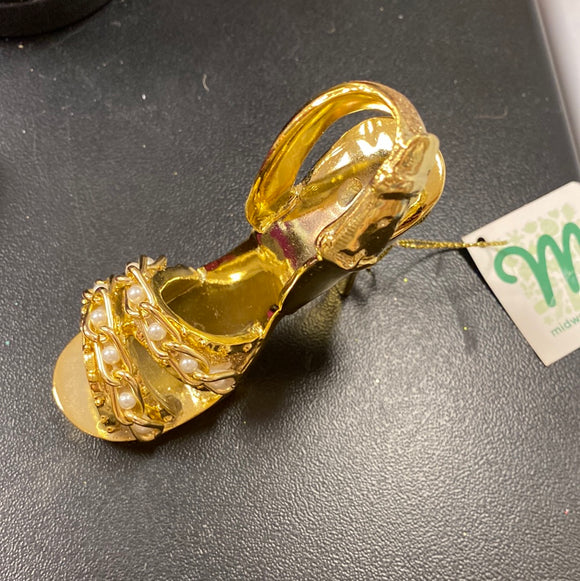 Golden Shoe ornament #3