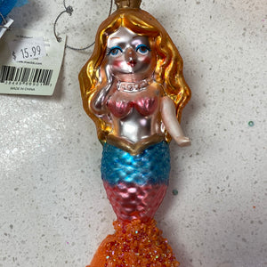 Upright Mermaid ornament #3