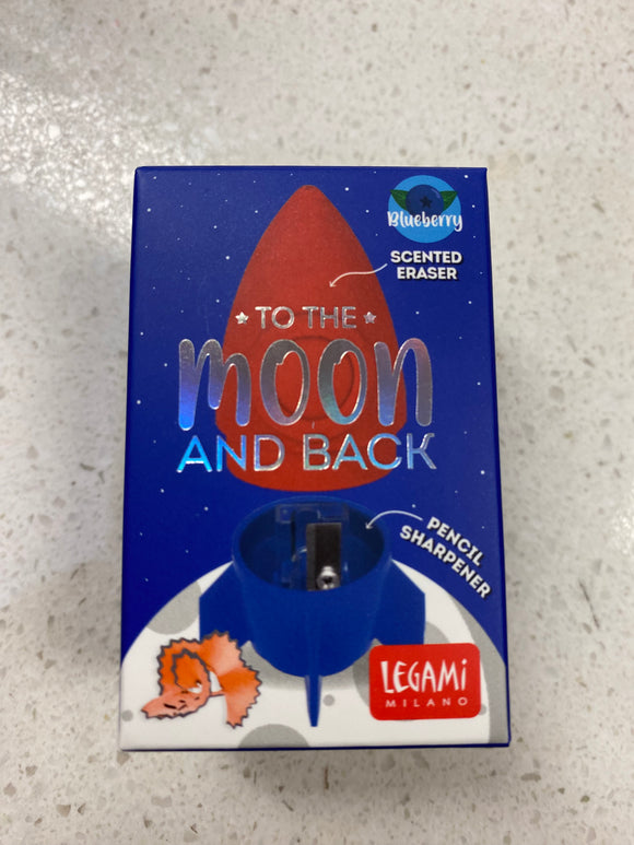 MOON AND BACK PENCIL SHARPENER