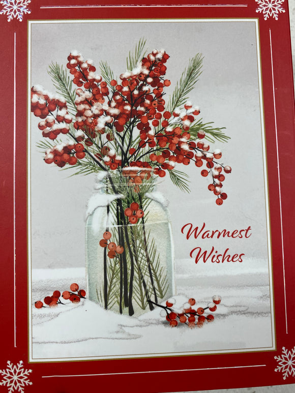 Warmest Wishes Holiday Boxed Card