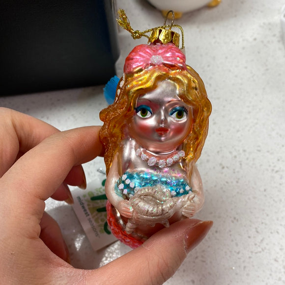 Swimming Mermaid ornament #3