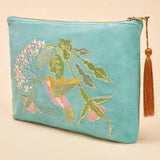 Velvet Pouch - Powder Design