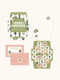 Plant Lover Mini Memos with Stickers