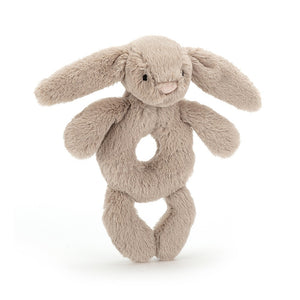 Bashful Beige Bunny Ring Rattle - staff note (changed to 670983153224)- check inventory pls.
