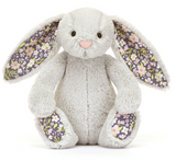 BLOSSOM SILVER (GREY) BUNNY 'BLOOM' - LITTLE