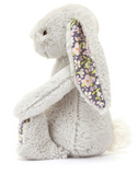 BLOSSOM SILVER (GREY) BUNNY 'BLOOM' - LITTLE