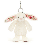 BLOSSOM CREAM BUNNY 'BERRY' BAG CHARM