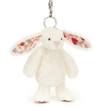 BLOSSOM CREAM BUNNY 'BERRY' BAG CHARM