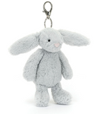 BASHFUL SILVER (GREY) BUNNY BAG CHARM