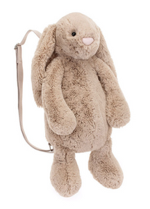 BASHFUL BEIGE BUNNY BACKPACK