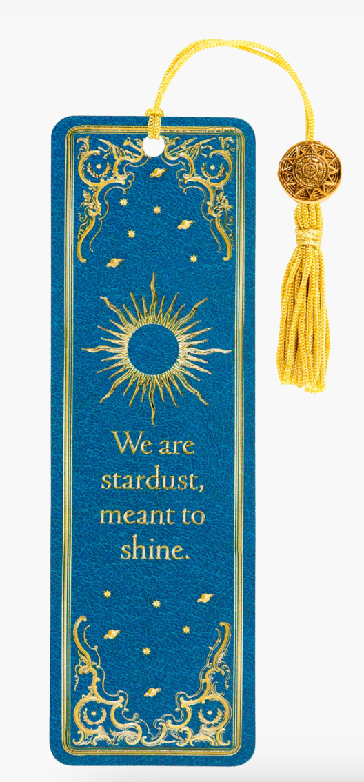 ‘We are stardust meant to shine’ book mark