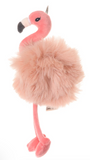 Phoebe XL Bag Charm (Flamingo)