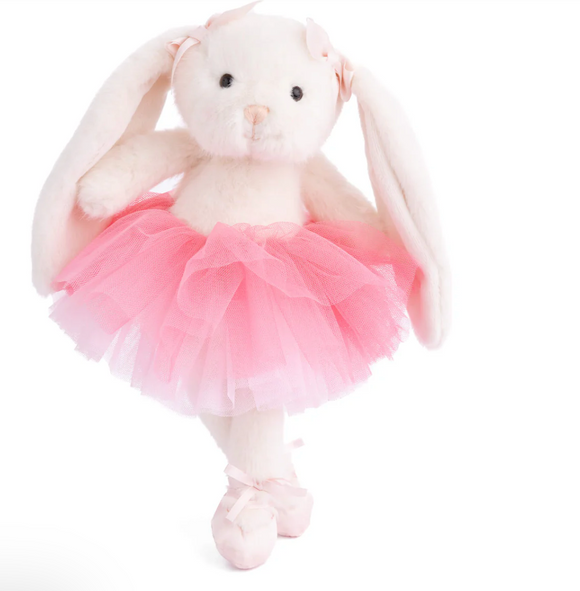 Dancing Jayleen - Pink (White bunny ballerina)