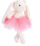 Dancing Jayleen - Pink (White bunny ballerina)