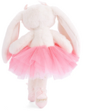 Dancing Jayleen - Pink (White bunny ballerina)