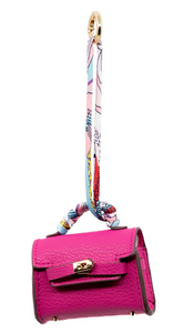 Mini Birkin Purse Charm in Pink