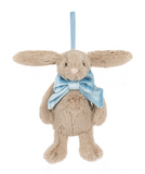 30% OFF - Bashful Beige Bunny Ornament
