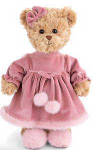 Aiko (Brown Bear with pink dress)