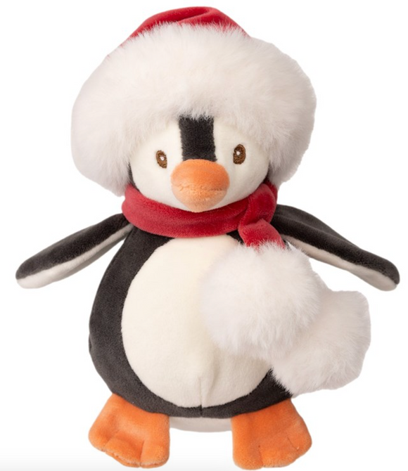 Baby Julius (Penguin with Santa hat and red scarf)