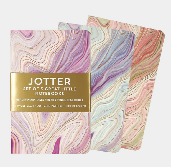 Jotter Notebooks (Set of 3) - Agate