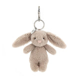 BASHFUL BEIGE BUNNY BAG CHARM