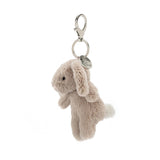 BASHFUL BEIGE BUNNY BAG CHARM