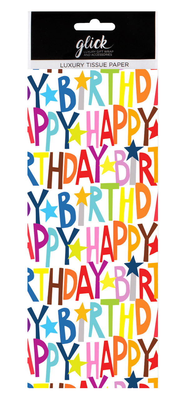Happy Birthday, Tissue Paper