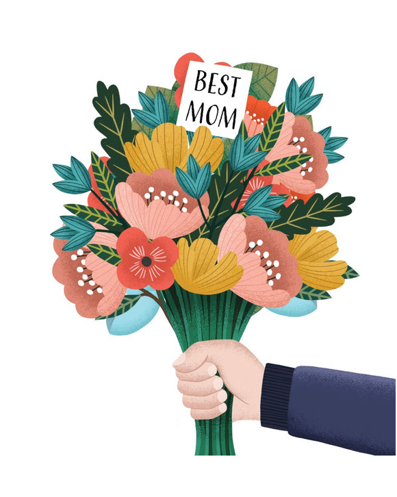 Best Mom bouquet