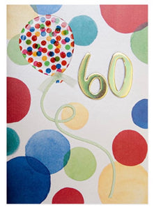 60th Birthday Balloons, ABD
