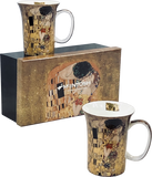 Gustav Klimt - The Kiss Mug Pair (Set of 2)