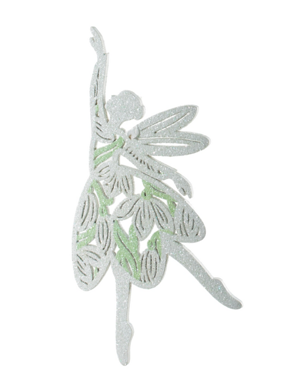 Snowdrop Ballerina Fairy Ornament