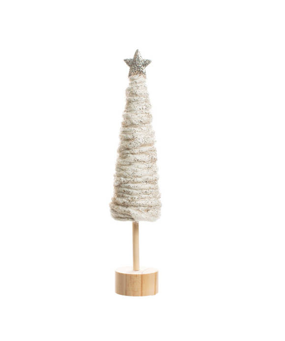 Wool Wrapped Cone Tree