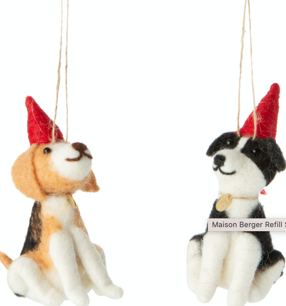 Christmas Dog Ornaments