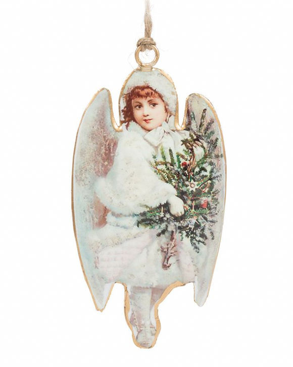 Angel with Tree Ornament