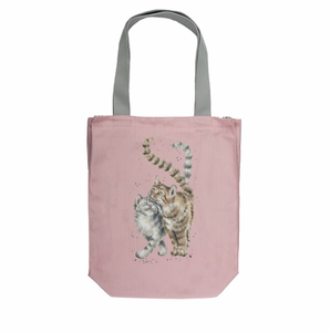 'Feline Good' Canvas Tote Bag