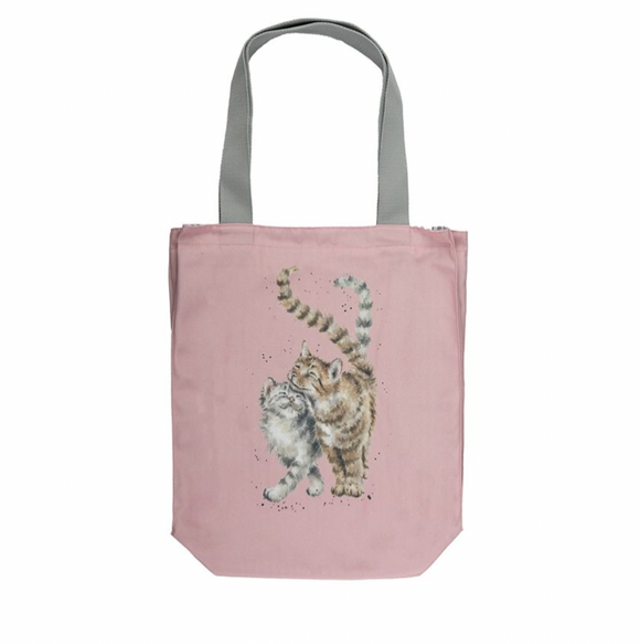 'Feline Good' Canvas Tote Bag